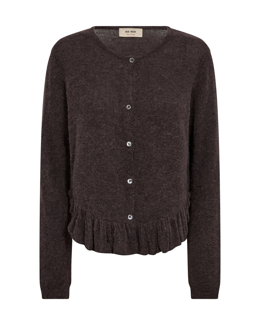 Mos Mosh - Mape Alice Strik Cardigan - Cofffee Quartz