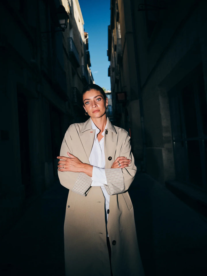 Mos Mosh - Riko Bora Trenchcoat - Twill