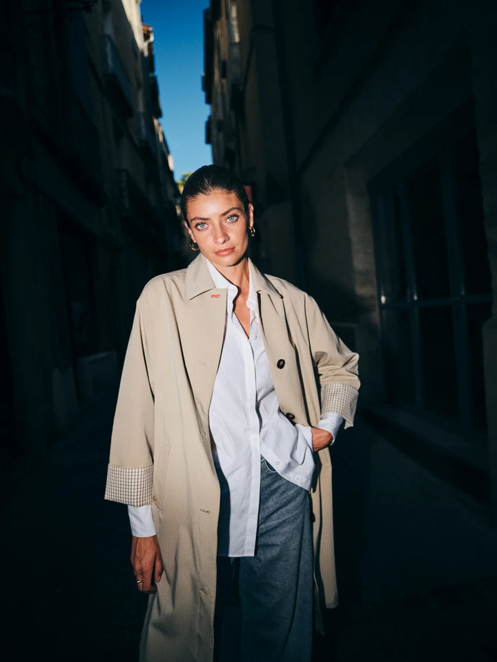 Mos Mosh - Riko Bora Trenchcoat - Twill