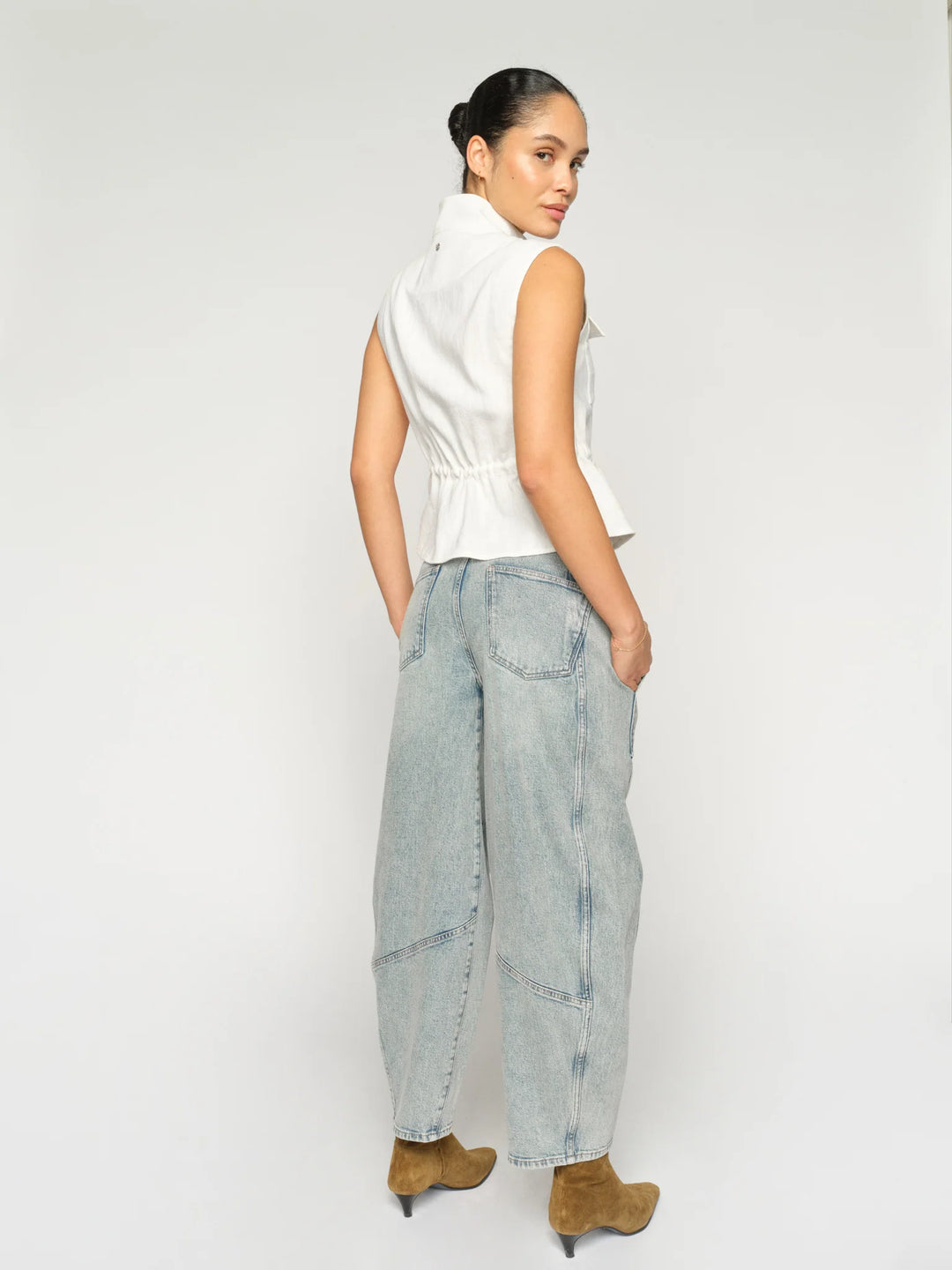 Mos Mosh - Rosie Galleon Jeans - Light Blue