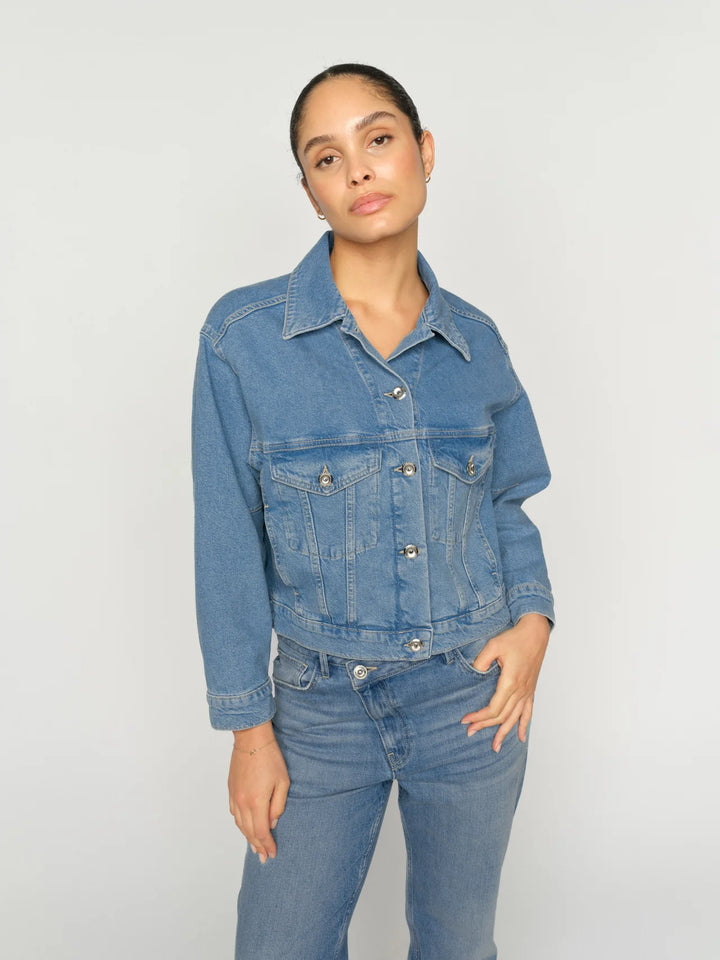 Mos Mosh - Mavi Jentra Jakke - Light Blue