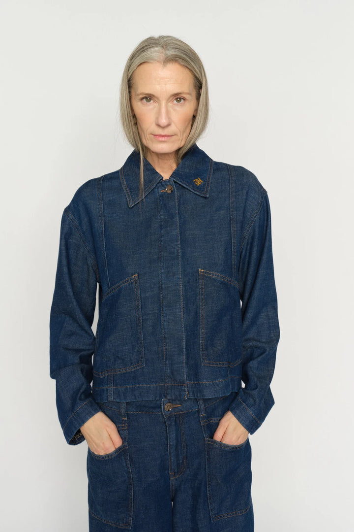 Mos Mosh - Eyla Arge Jakke - Dark Blue