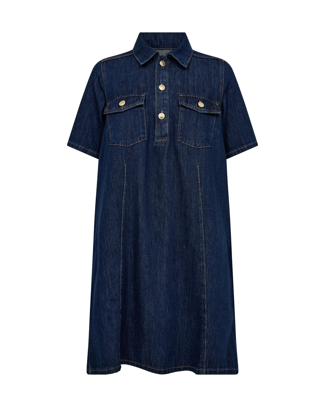 Mos Mosh - Biba East Kjole - Dark Blue