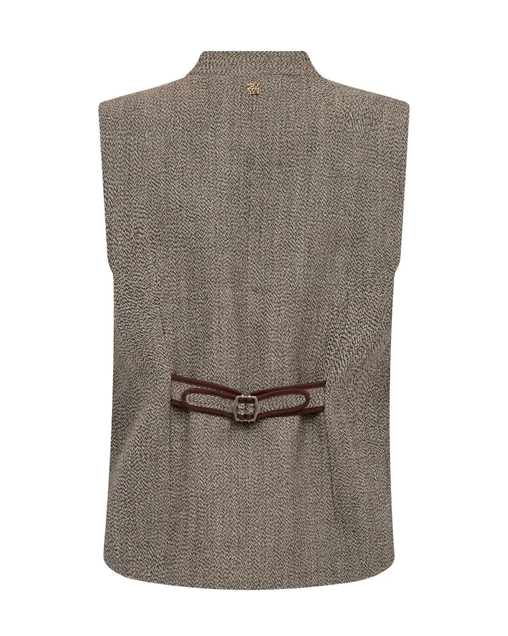 Mos Mosh - Abigail Utah Vest - Dark Camel