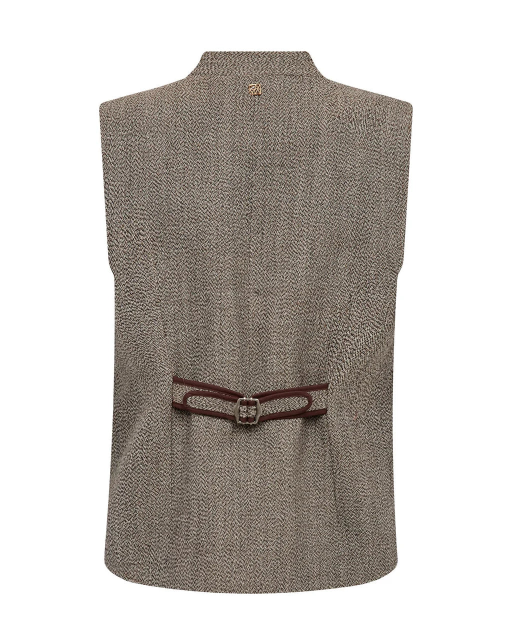 Mos Mosh - Abigail Utah Vest - Dark Camel