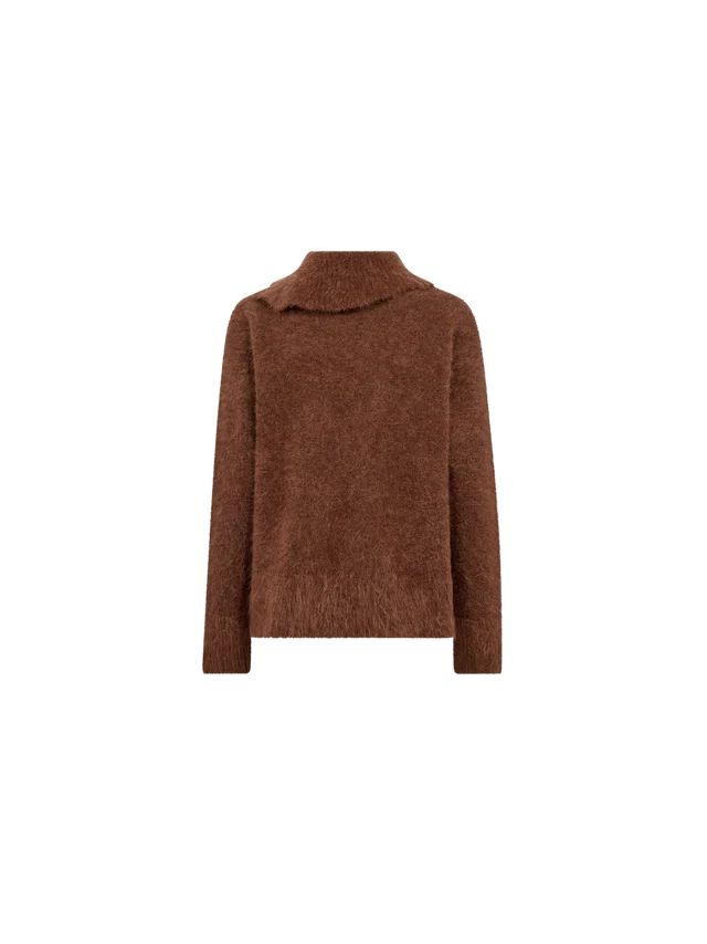 Mos Mosh - MMKatri Alila Mohair Knit - Downtown Brown