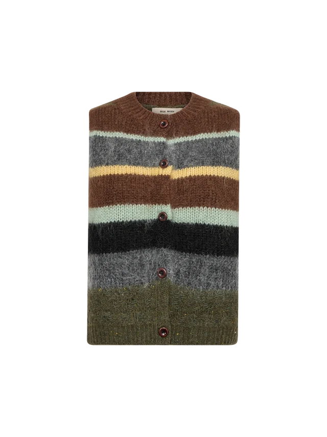Mos Mosh - MMEsti Knit Vest - Rosin