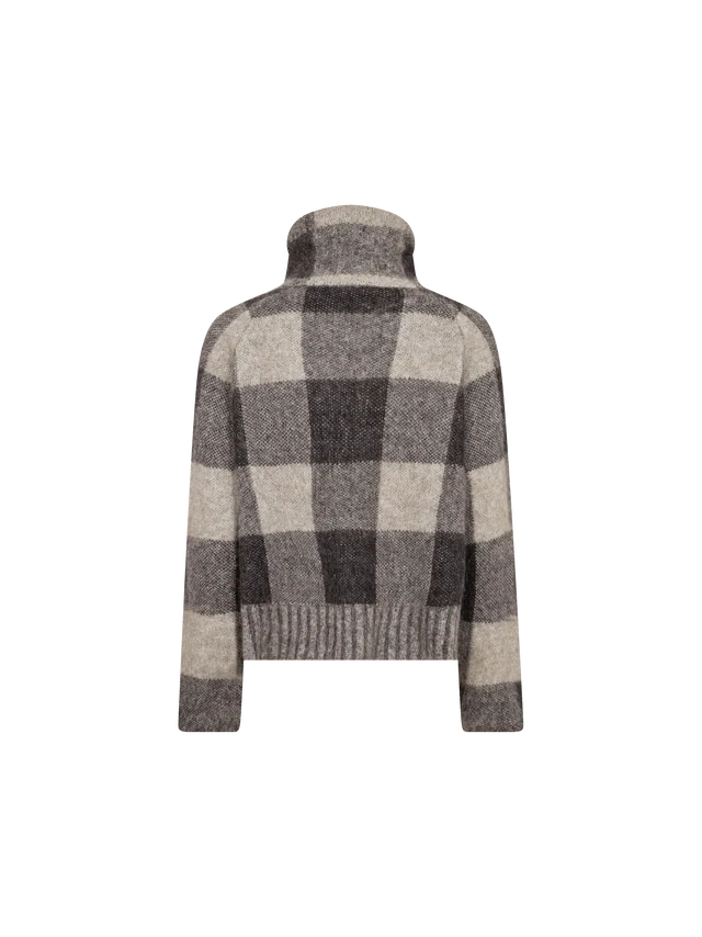 Mos Mosh - MMMaija Check Knit - Black