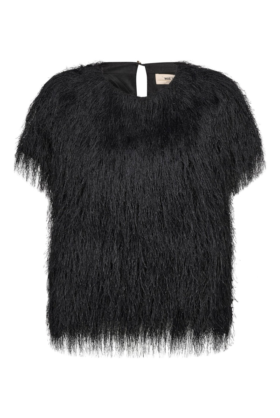 Mos Mosh - Brim O-SS Faux Fur bluse