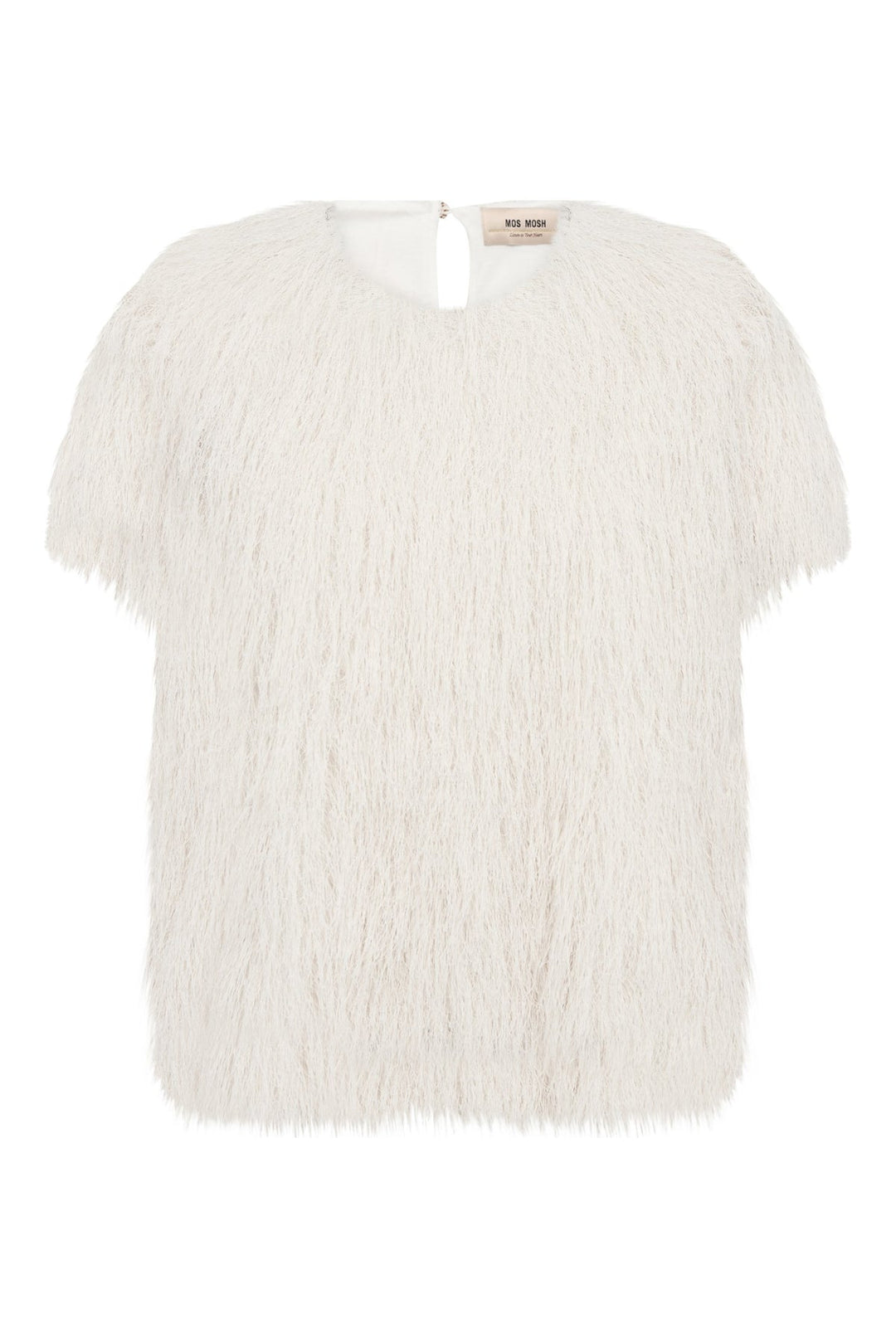 Mos Mosh - Brim O-SS Faux Fur bluse