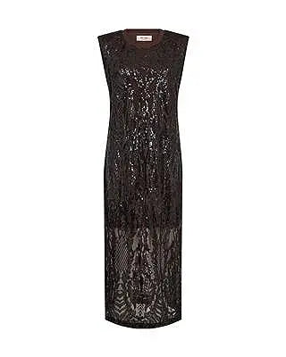 Mos Mosh - Aran Harli Sequins kjole - Navy