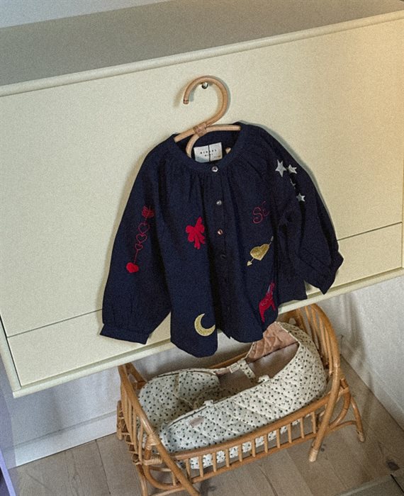 Sissel Edelbo - Christmas Mini Top - Navy