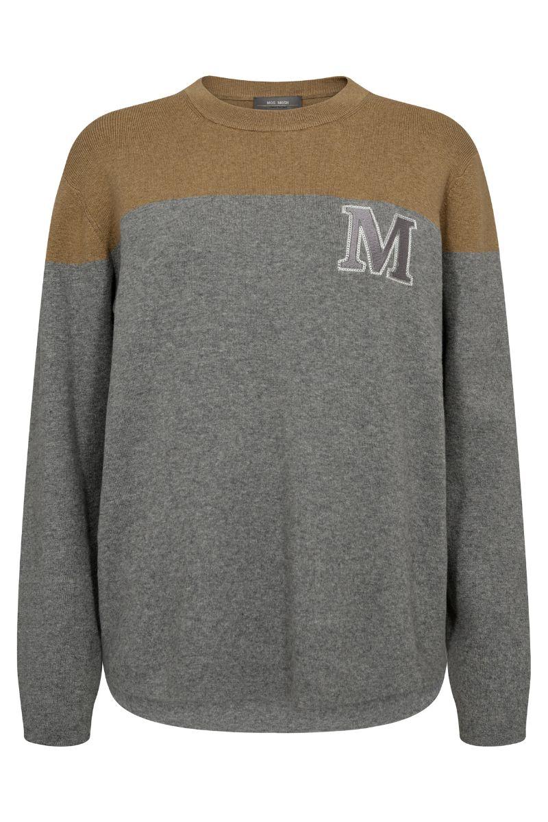 Mos Mosh - Fast Tani LS Strik - Grey Melange
