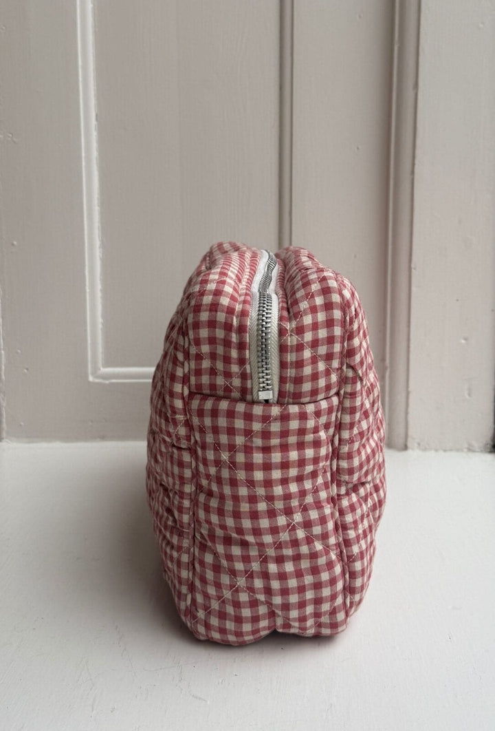 Boii - Simba Large Toilet Bag - Red Check