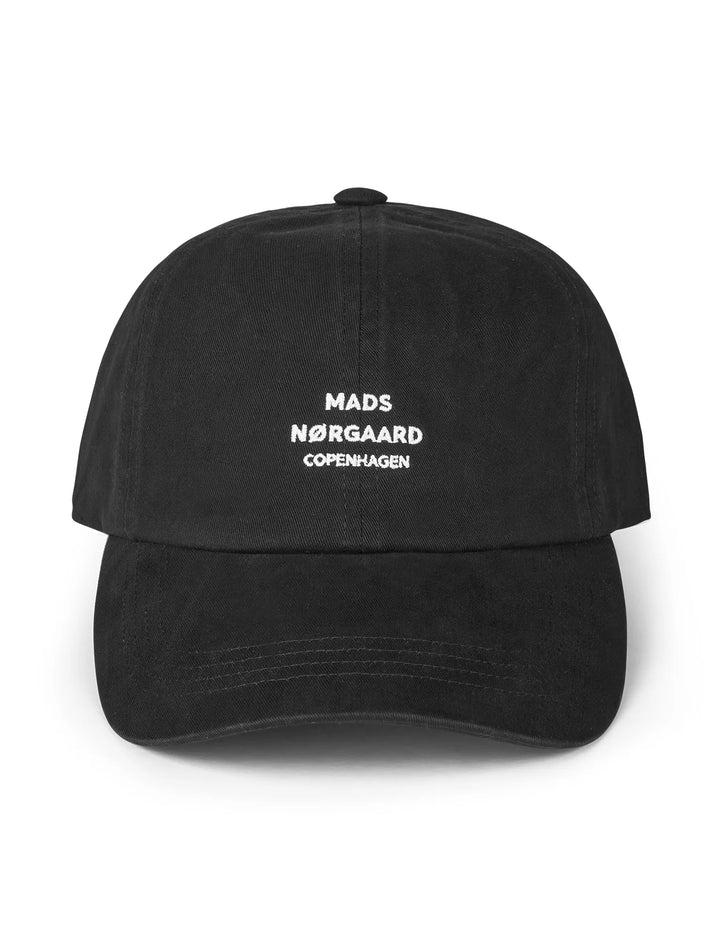 Mads Nørgaard - Soft Twill Cash Cap - Black