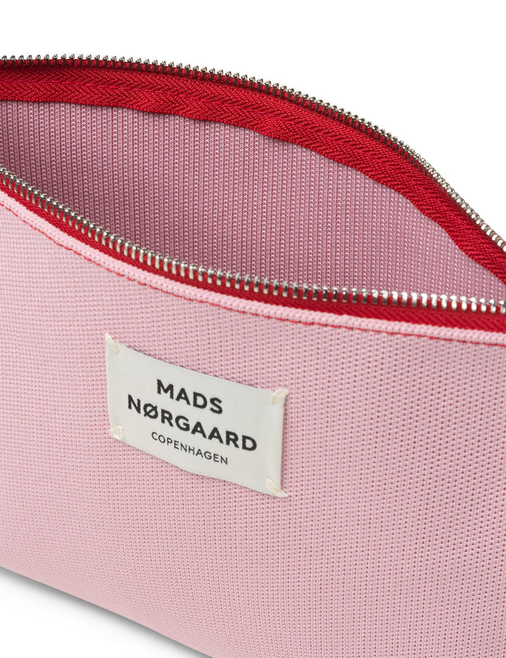 Mads Nørggard - Knit Stripe Hof Make-Up Bag - Fariy Tale/Goji Berry