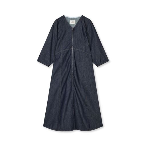 Mads Nørgaard - Cosy Denim Gudrun Kjole - Rinse