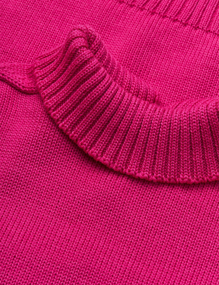 Mads Nørgaard - Wool Berthe Turtleneck Sweater - Rose Violet
