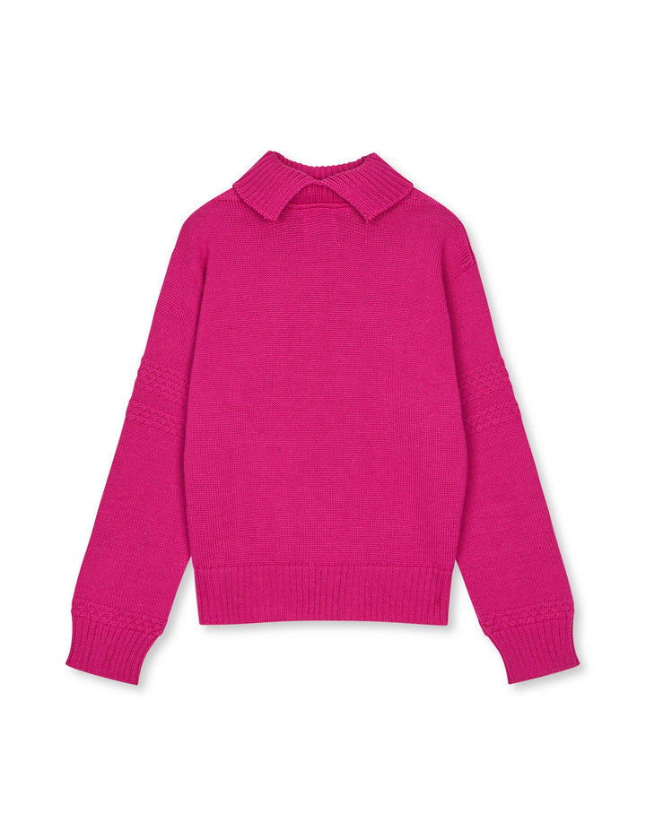 Mads Nørgaard - Wool Berthe Turtleneck Sweater - Rose Violet