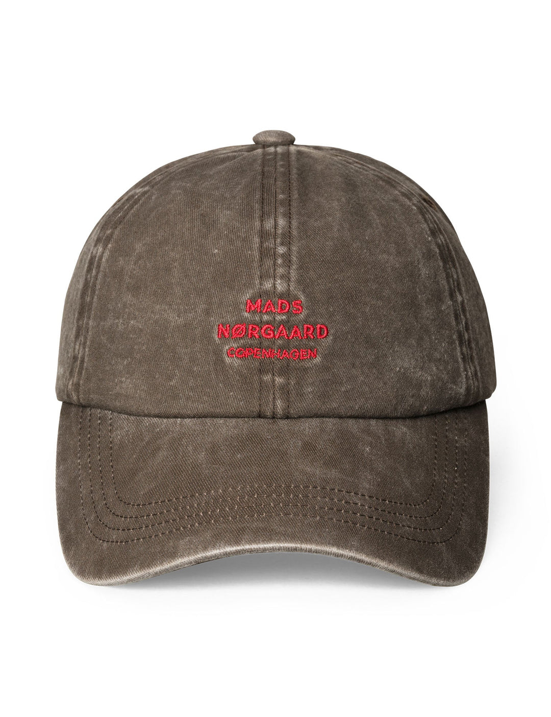 Mads Nørgaard  - Washed Cotton Cash Cap - Turkish Coffee