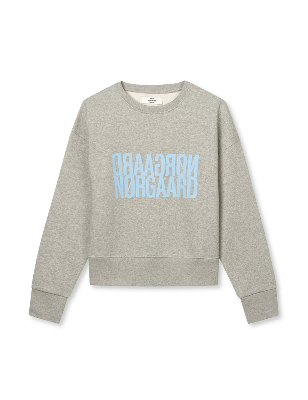 Mads Nørgaard - Original Sweat Tilvina Sweatshirt - Mid Grey Melange