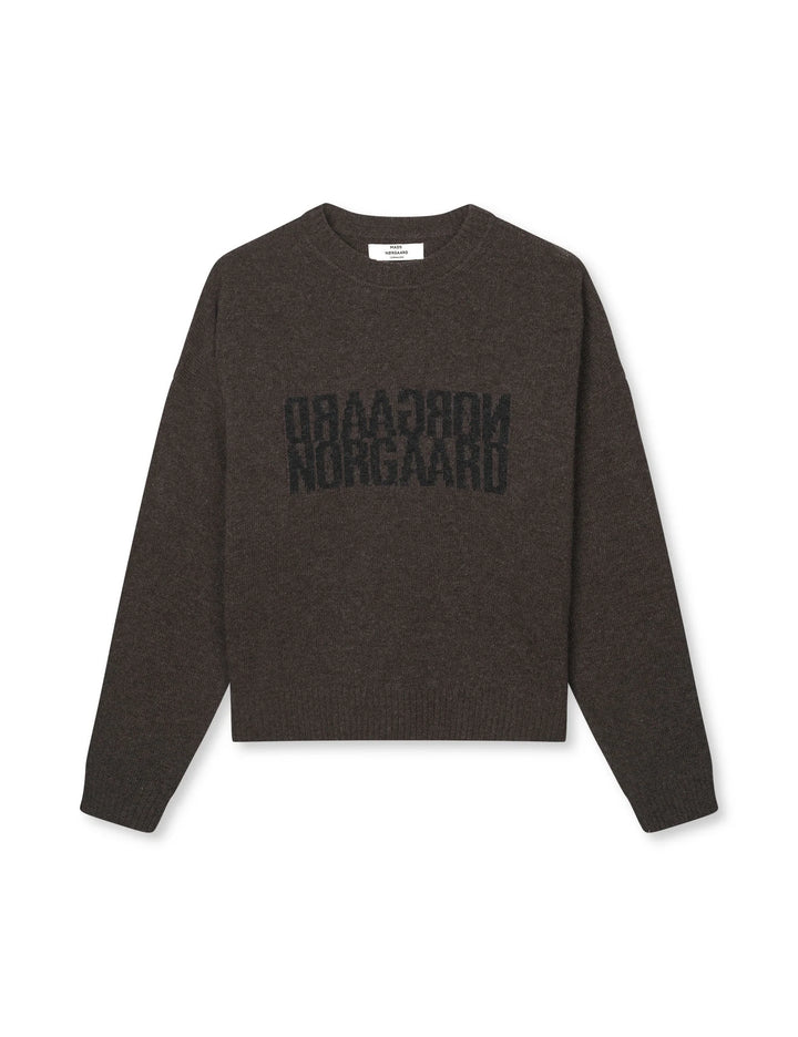 Mads Nørgaard - Yota Knit Tilona Sweater - Turkish Coffee/Phantom