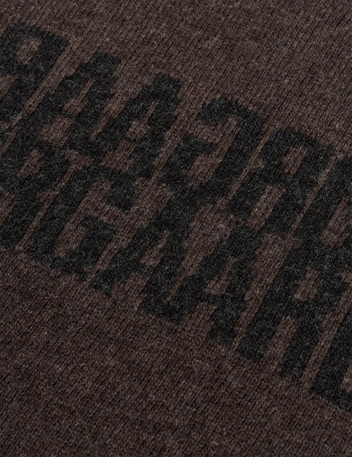 Mads Nørgaard - Yota Knit Tilona Sweater - Turkish Coffee/Phantom