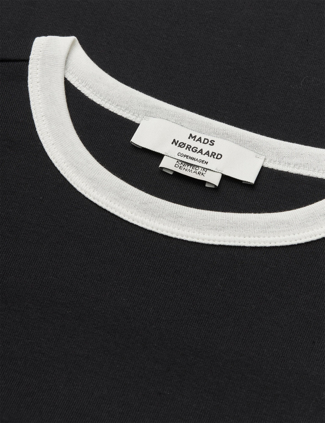 Mads Nørgaard - Grace jersey Camille Tee LS - Black/vanilla Ice