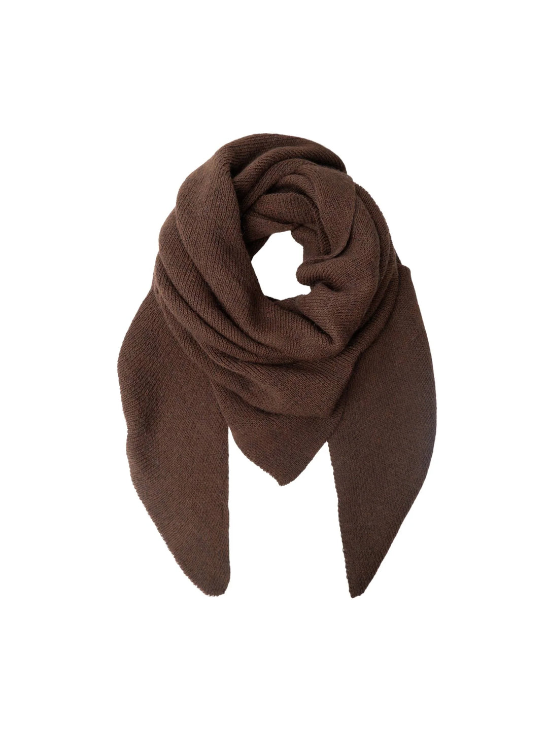 Black Colour - Bex Solid Tørklæde - Mocca