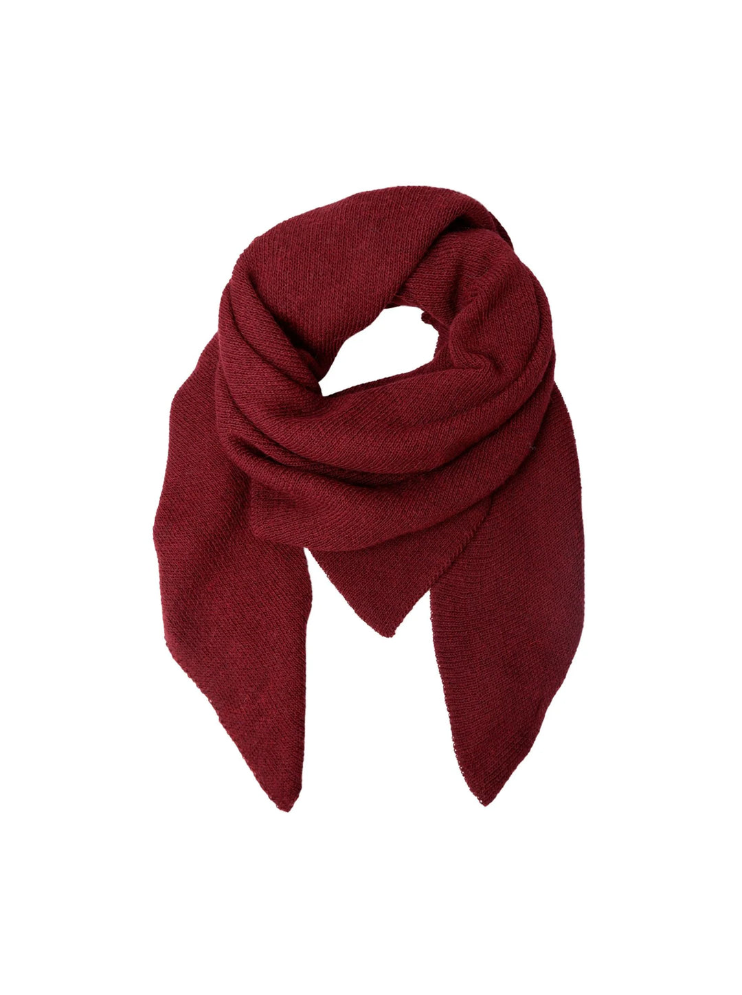Black Colour - Bex Solid Tørklæde - Wine