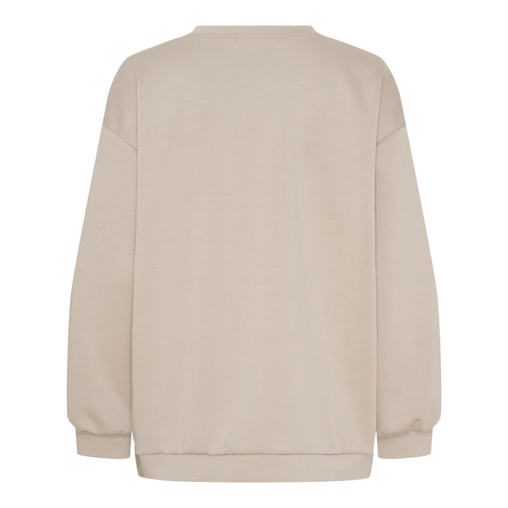 Marta - Hibiscus Sweatshirt - Beige New