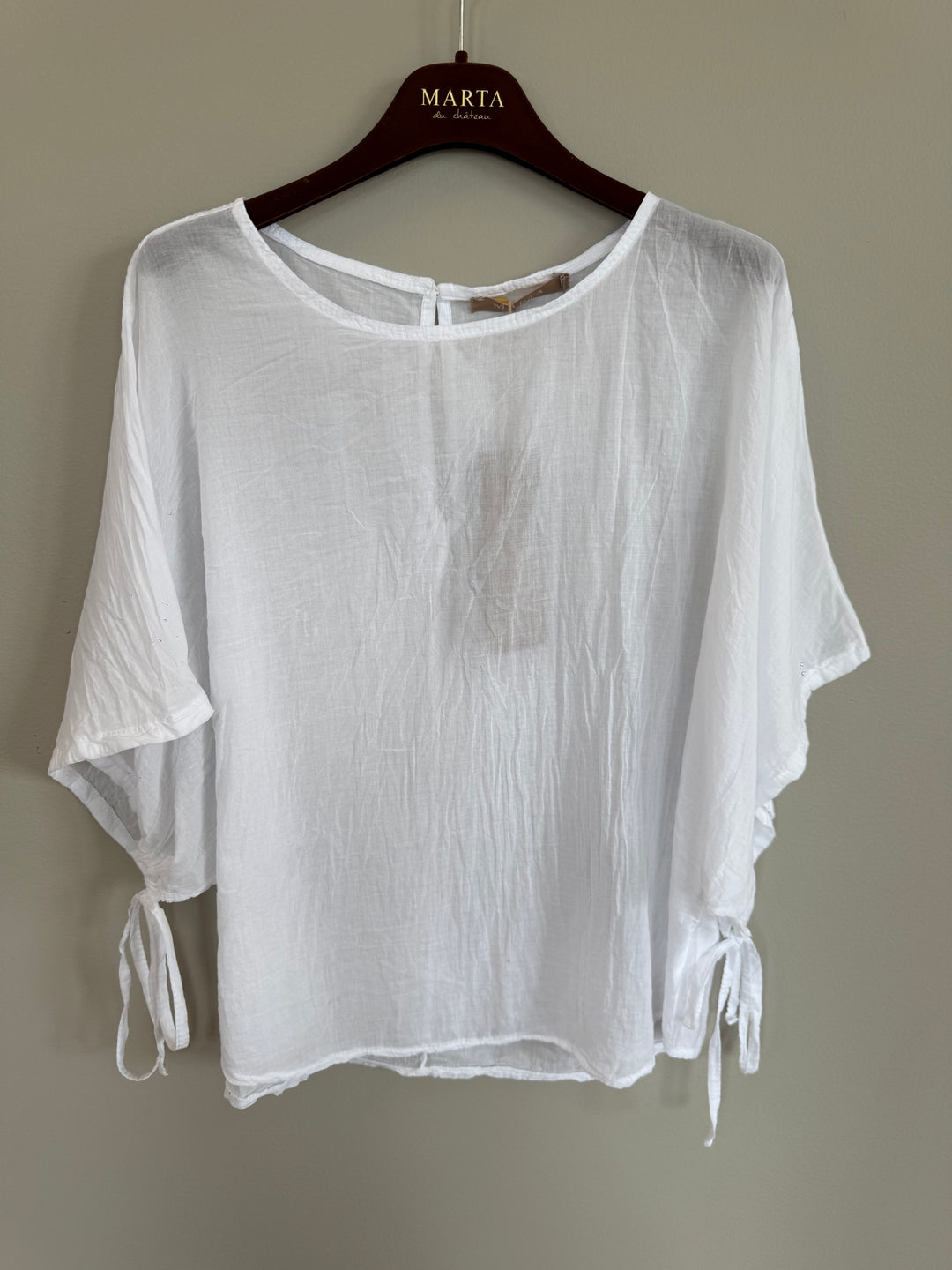 Marta - Annalise Blouse - White