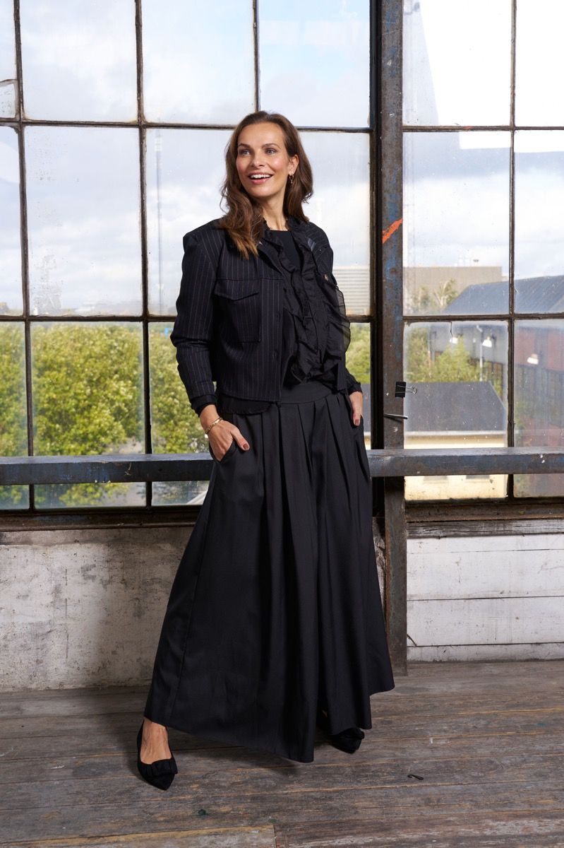 Marta - Amethyst Bukser - Black