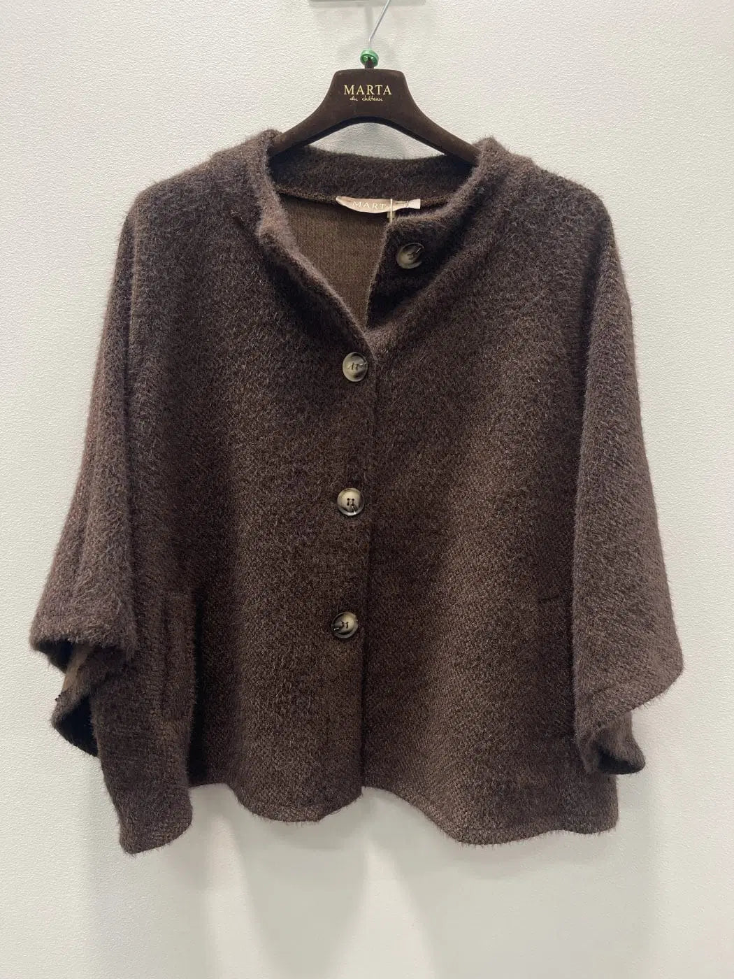 Marta - Thunder jacket - Dark brown - Onesize