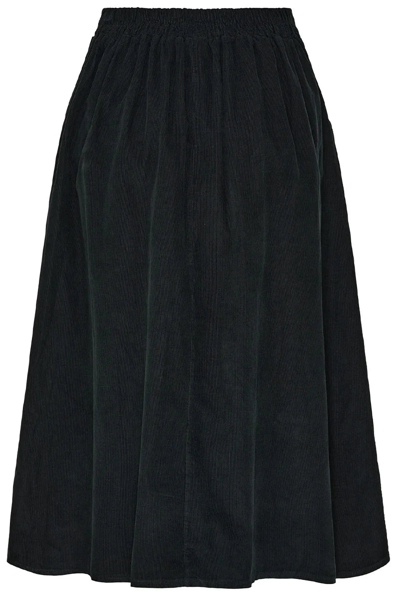 Marta - Ciela nederdel - Black