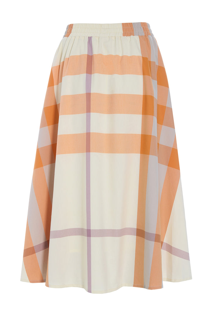 Female - Frankie Skirt - Orange Checked