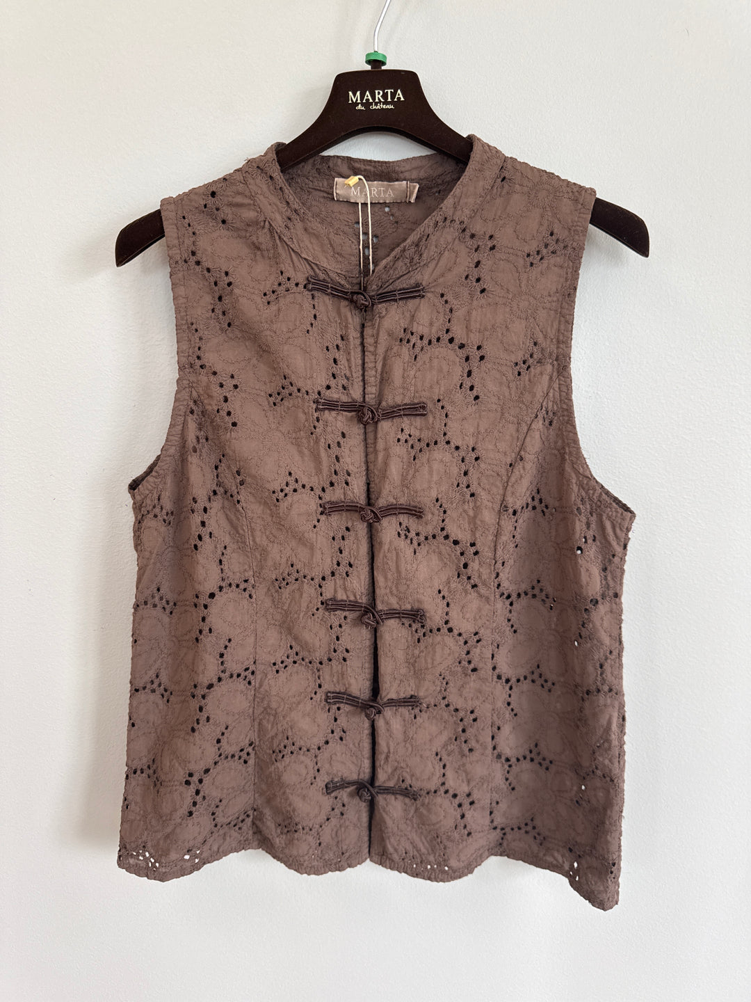 Marta - Ravella Top - Mocca
