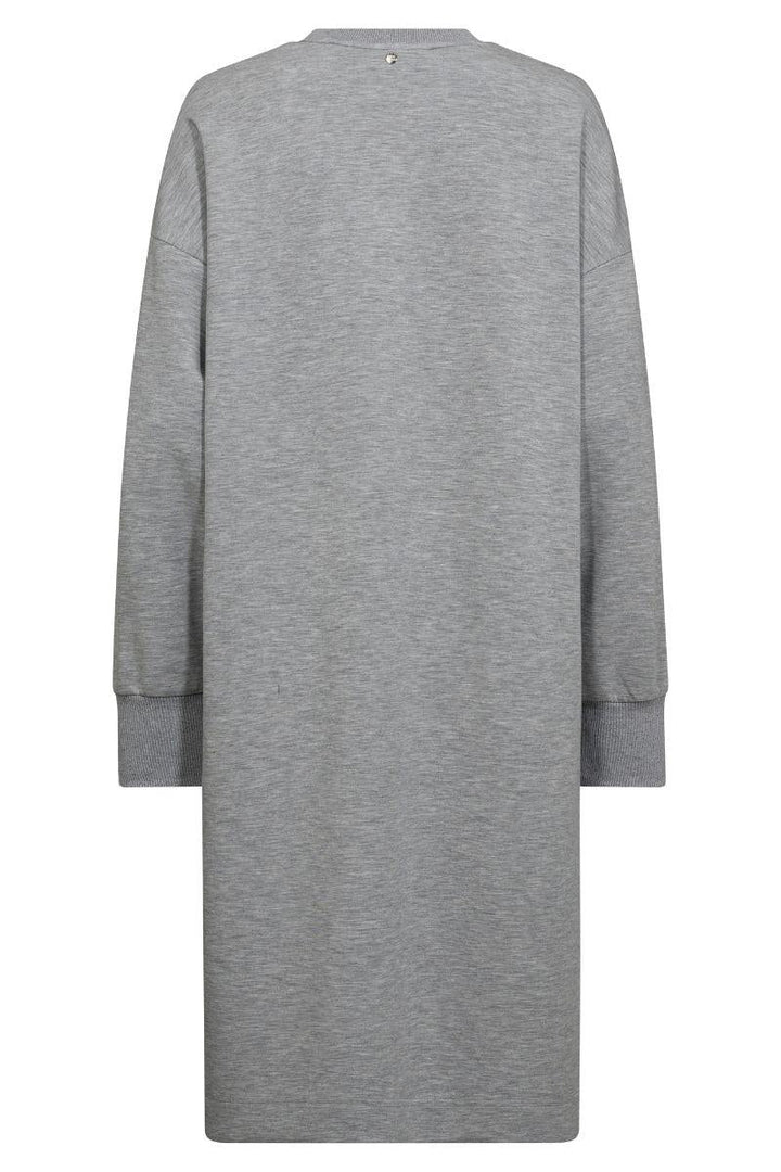Mos Mosh - Renzi O-LS Sweatdress - Grey Melange