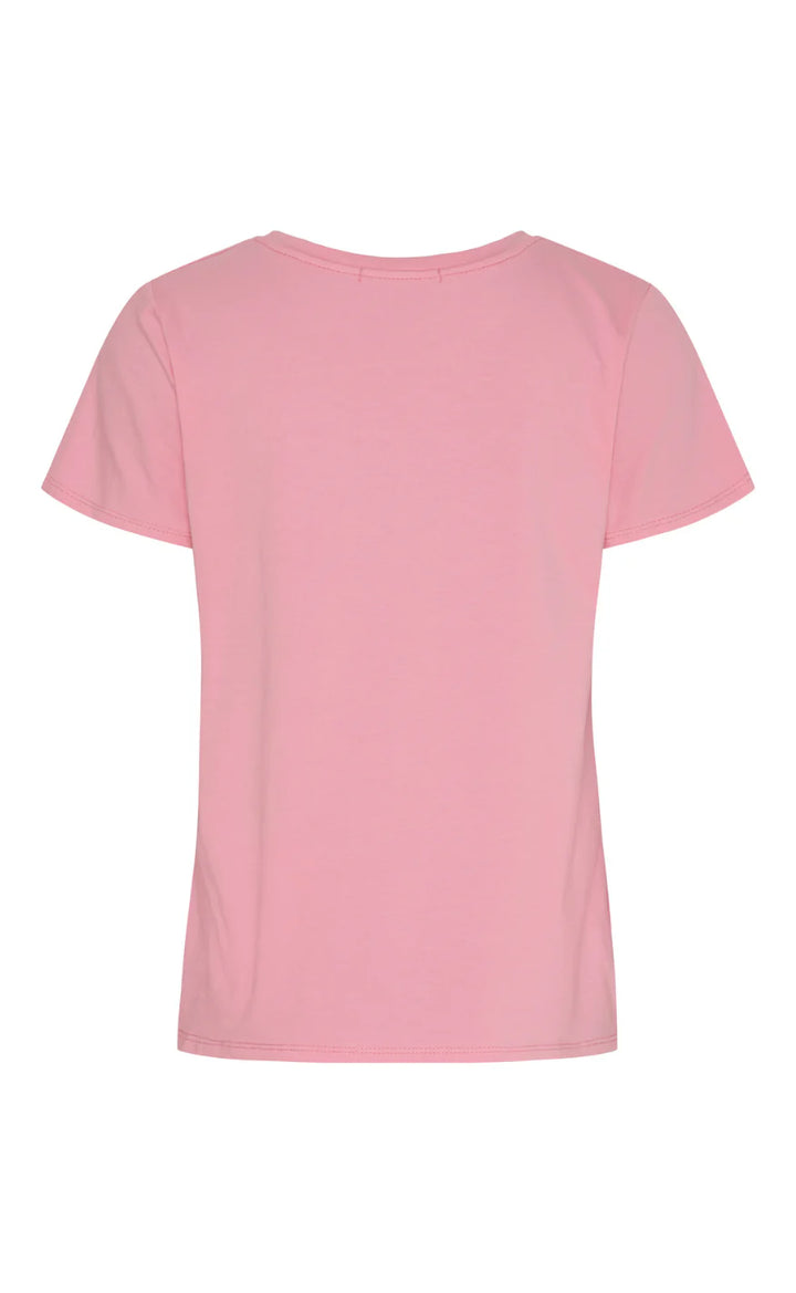 Marta - Herdis Tee - Pink Barbie/ Beige