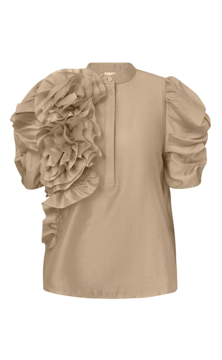 Gossia - Annsofi bluse - Dusty Champagne