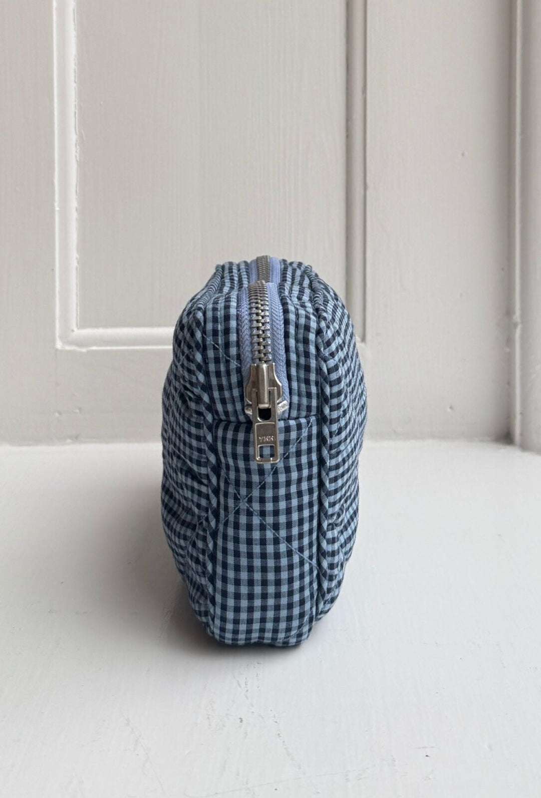 Boii - Simba Small Toilet Bag - Mini Blue Check