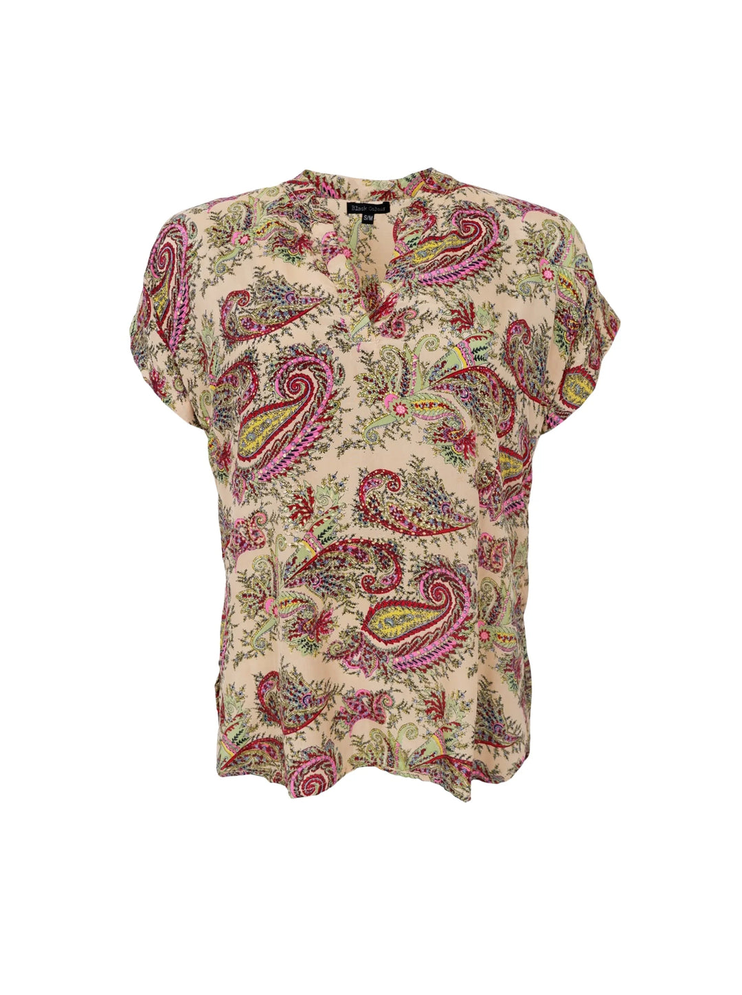 Black Colour - Luna Andrea S/S Top - Ruby Meadow