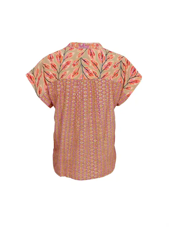 Black Colour - BCLuna Andrea top - Orange