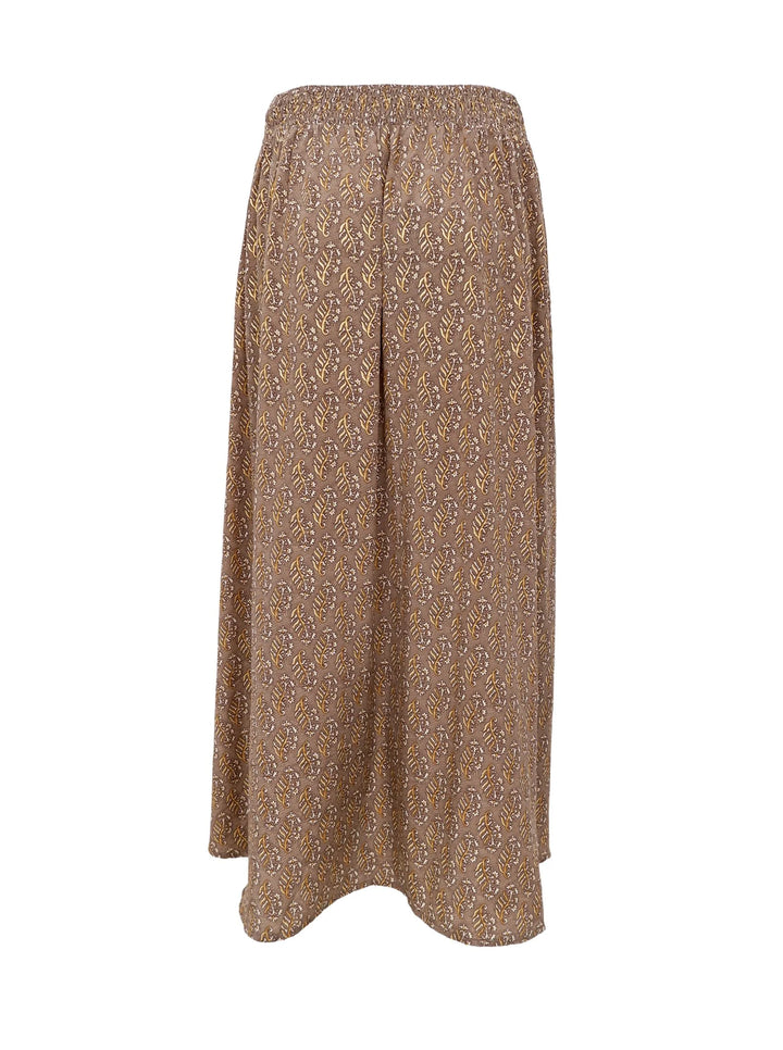 Black Colour - Luna Regular Nederdel - Taupe Mist