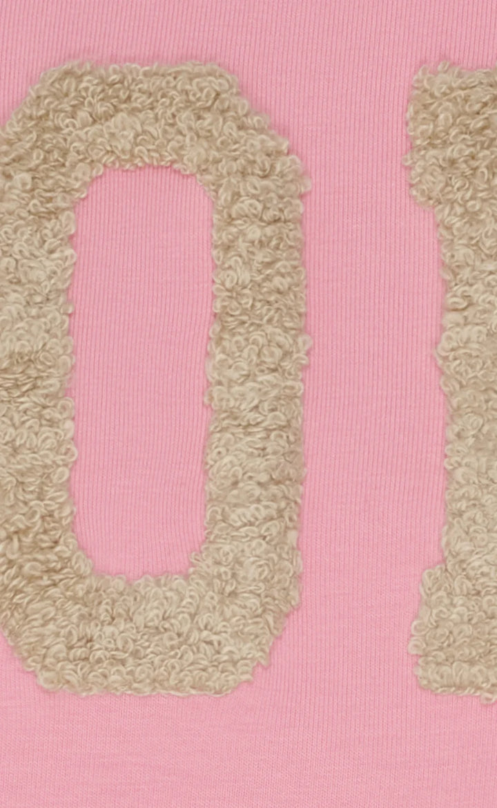 Marta - Herdis Tee - Pink Barbie/ Beige