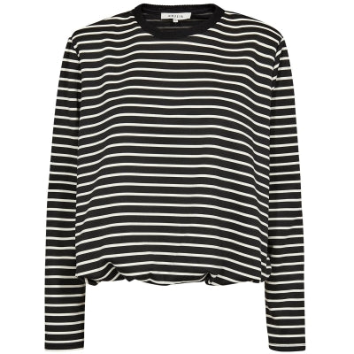 Gossia - Kinne bluse - Black stripes
