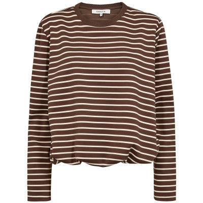Gossia - Kinne Bluse - Brown Stripes