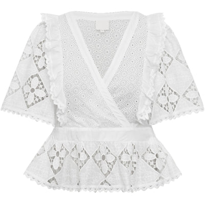 Gossia - Lana Blouse - White