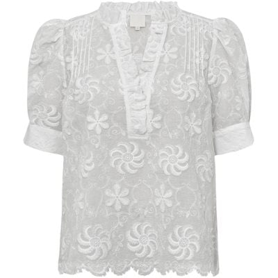Gossia - Amar Dia Bluse - White