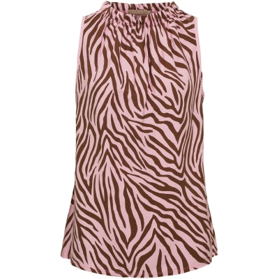 Marta - Lucina Top Zebra - Pink - Onesize